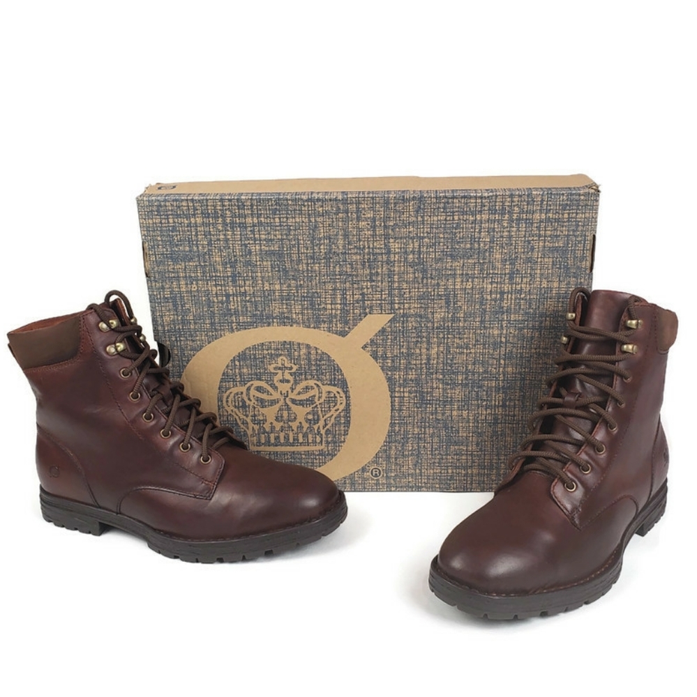 Born Pike Lace Up Water Resistant Hiker Boots 9.5M - Picture 2 of 11